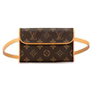 Louis Vuitton Pochette Florentine Canvas Belt Bag M51855 in good condition