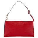 Louis Vuitton Pochette Accessoires Leather Handbag M52947 in good condition