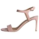 Sandalia tacones charol rosa - talla UE 39 - Salvatore Ferragamo