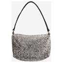 Silver rhinestone embellished top handle bag - Alexander Wang