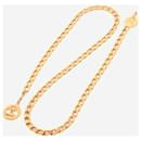 Gold Coco Mark chain belt - Chanel