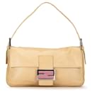 Fendi Brown Leather Baguette