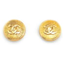 Chanel Gold CC Clip On Earrings