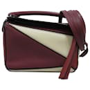 LOEWE Mini bolso rompecabezas tricolor rojo - Loewe