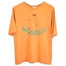 Gucci Kids' Boys' Guccheese Monster Print T-Shirt in Orange Cotton