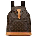 Louis Vuitton Brown Monogram Montsouris GM