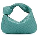 Bottega Veneta Blu Mini Intrecciato Jodie