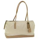 PRADA Shoulder Bag Nylon Beige Auth bs13402 - Prada