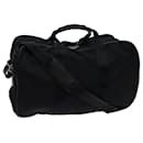 Bolsa de nylon PRADA Boston 2caminho Black Auth bs13144 - Prada