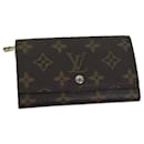 LOUIS VUITTON Monogram Porte Monnaie Billets Tresor Portafoglio M61730 LV Aut 70058 - Louis Vuitton