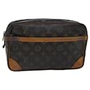 Louis Vuitton Monogram Compiegne 28 Bolsa de Embreagem M51845 Autenticação de LV 75717