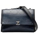 Chanel Leather Coco Mark Chain Shoulder Bag in Very Good Condition