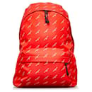 Balenciaga Explorer Nylon Canvas Backpack 503221 Red in Great Condition