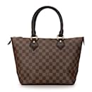 Louis Vuitton Brown Damier Ebene Saleya PM