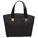 CELINE Sac à main en toile Macadam PVC Noir Auth 74428 - Céline