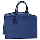 LOUIS VUITTON Epi Riviera Sac à main Bleu M48185 Auth LV 75931 - Louis Vuitton