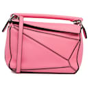 Cartable LOEWE Mini Puzzle rose - Loewe