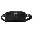 Sac ceinture en nylon noir Gucci GG