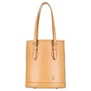 Tan Louis Vuitton Nomade Petit Bucket