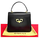 Gucci Leather Top Handle Bag  Leather Handbag in Excellent condition