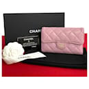 Chanel CC Classic Bifold Flap Wallet  Leather Short Wallet in Very Good Condition