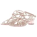 CHRISTIAN DIOR  Sandals T.eu 36.5 leather - Christian Dior