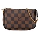 Acessórios Louis Vuitton Brown Damier Ebene Mini Pochette