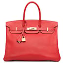 Hermès Rouge Epsom Birkin 35