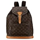 Louis Vuitton Marrom Monograma Montsouris GM