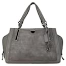 Coach Dreamer Leather Suede Handbag 33094 in Very Good Condition