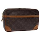 Louis Vuitton Monogram Compiegne 28 Bolsa de Embreagem M51845 Autenticação de LV 76039