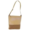 BURBERRY Shoulder Bag Suede Leather Beige Auth 75665 - Burberry