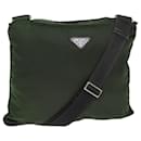 PRADA Borsa A Tracolla Nylon Khaki Auth 75999 - Prada