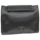 PRADA Pochette Argento Satinato Aut 74688 - Prada