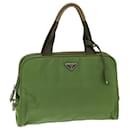 PRADA Tote Bag Nylon Green Auth 76805 - Prada