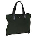 PRADA Bolso Tote Nylon Khaki Auth 76804 - Prada