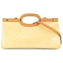 Tan Louis Vuitton Monogram Vernis Roxbury Drive Satchel