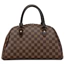 Brown Louis Vuitton Damier Ebene Ribera MM Handbag