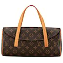 Braune Louis Vuitton-Monogramm-Sonatine-Handtasche