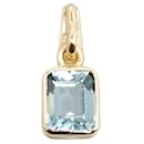 [LuxUness] 18K Aquamarine Pendant  Metal Necklace in Excellent condition - & Other Stories
