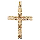 LuxUness 14K Cross Pendant  Metal Necklace in Excellent condition - & Other Stories