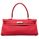 Hermès Red Togo JPG Shoulder Kelly 42