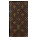 Louis Vuitton Brown-Monogramm Porte-Valeurs Cartes Credit