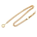 Chanel Gold CC Medallion Chain-Link Belt