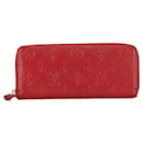 Louis Vuitton Clemence Wallet Leather Long Wallet M60169 in good condition