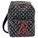 LOUIS VUITTON Monogram Ink Apollo Sac à dos Marine Rouge Blanc M43676 Auth LV 74436SA - Louis Vuitton