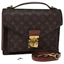 Louis Vuitton Monogram Monceau 28 Hand Bag 2way M51185 LV Auth 76049