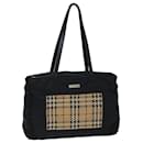 Burberrys Tote Bag Nylon Black Auth 76211 - Autre Marque