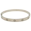 Cartier love bracelet (WHITE GOLD)