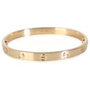 Cartier love bracelet in 18k yellow gold